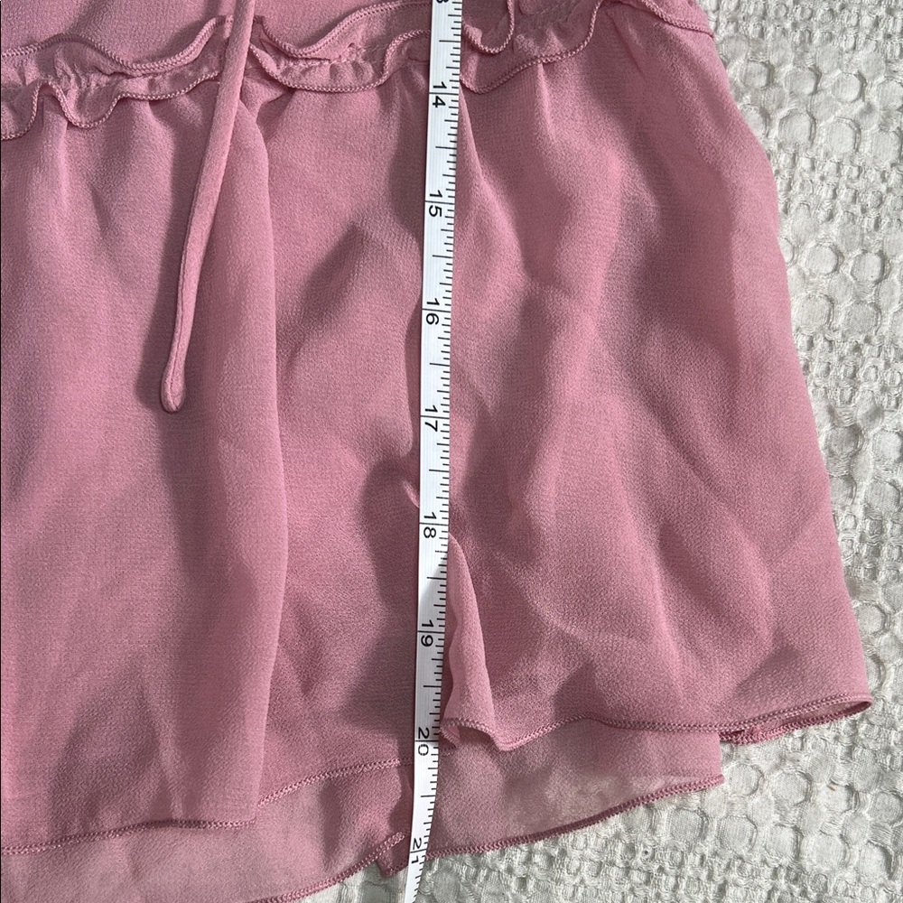 Wilfred Aritzia Pink Button-Up Blouse size XS - Picture 6 of 9